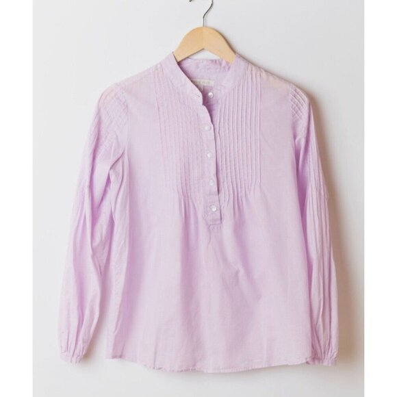 Rosie Pope Tops - Rosie Pope Women Size M Maternity Top Pea in the Pod Pink Button Up 100% Cotton